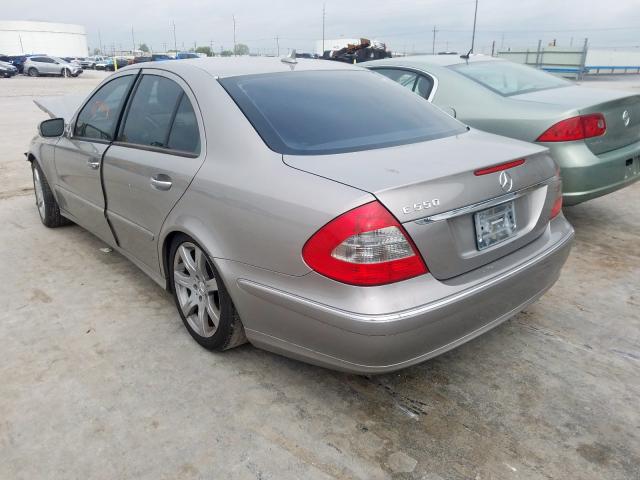 WDBUF72X17B021360 - 2007 MERCEDES-BENZ E 550  photo 3