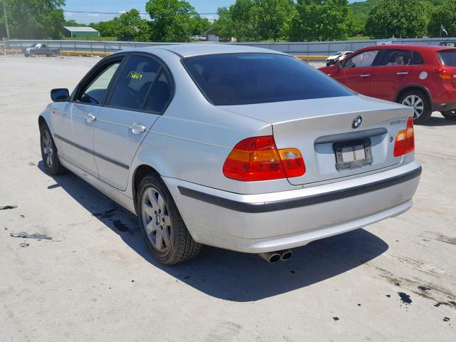 WBAEU33453PM52514 - 2003 BMW 325 XI SILVER photo 3