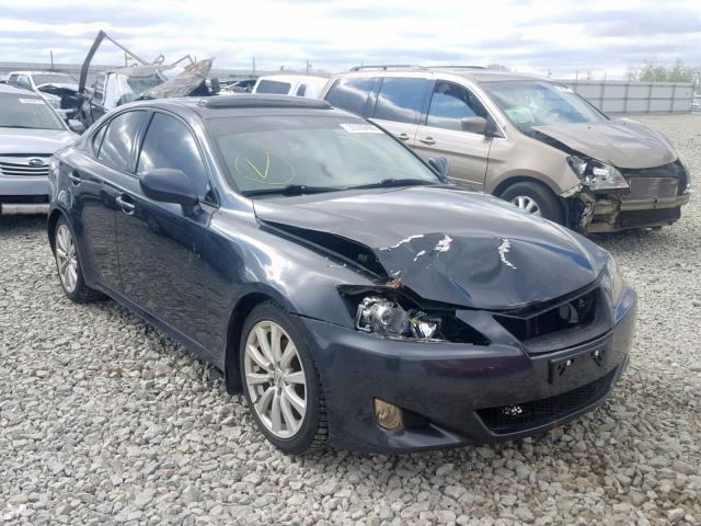 JTHCK262585026912 - 2008 LEXUS IS 250 GRAY photo 1