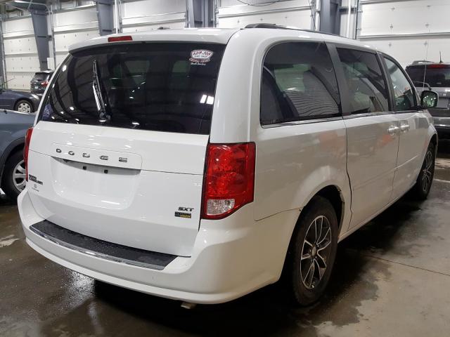 2C4RDGCG5HR672330 - 2017 DODGE GRAND CARAVAN SXT  photo 4