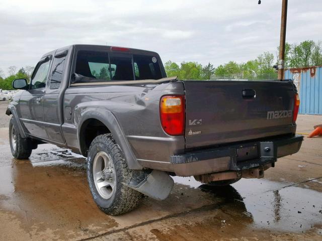 4F4ZR47E15PM00161 - 2005 MAZDA B4000 CAB GRAY photo 3