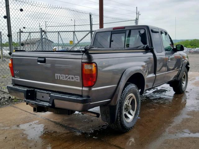 4F4ZR47E15PM00161 - 2005 MAZDA B4000 CAB GRAY photo 4