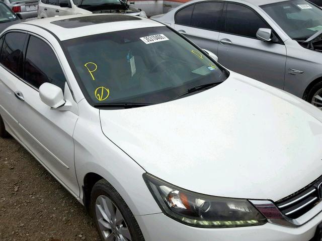 1HGCR3F85DA047060 - 2013 HONDA ACCORD EXL WHITE photo 9