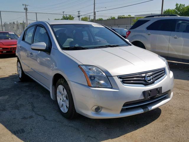 3N1AB6APXAL602313 - 2010 NISSAN SENTRA 2.0 SILVER photo 1