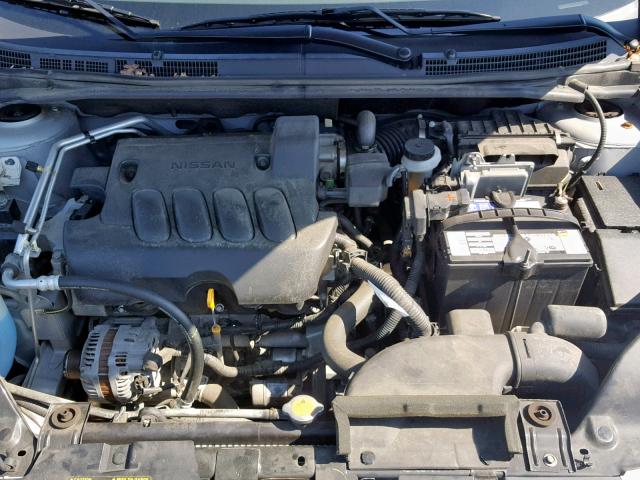 3N1AB6APXAL602313 - 2010 NISSAN SENTRA 2.0 SILVER photo 7