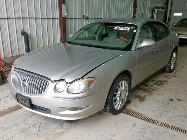 2G4WC582381325676 - 2008 BUICK LACROSSE C SILVER photo 2