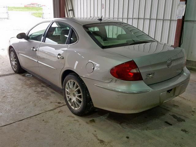 2G4WC582381325676 - 2008 BUICK LACROSSE C SILVER photo 3