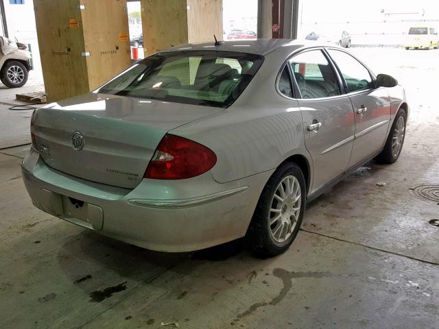 2G4WC582381325676 - 2008 BUICK LACROSSE C SILVER photo 4