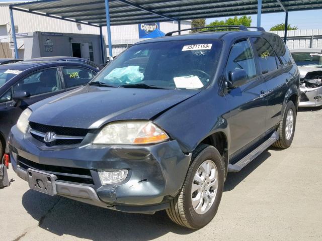 2HNYD18733H507368 - 2003 ACURA MDX TOURIN BLACK photo 2