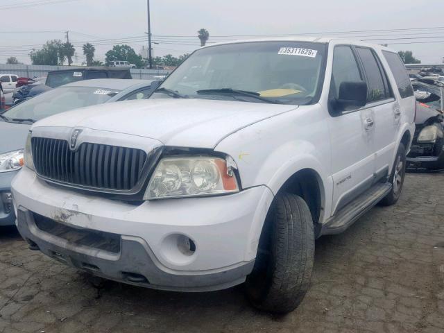 5LMFU27R83LJ24169 - 2003 LINCOLN NAVIGATOR 白色 照片 2