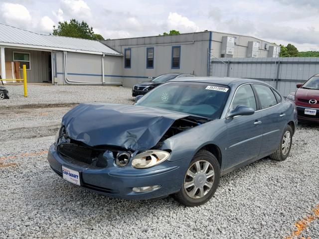 2G4WC582671194385 - 2007 BUICK LACROSSE C BLUE photo 2