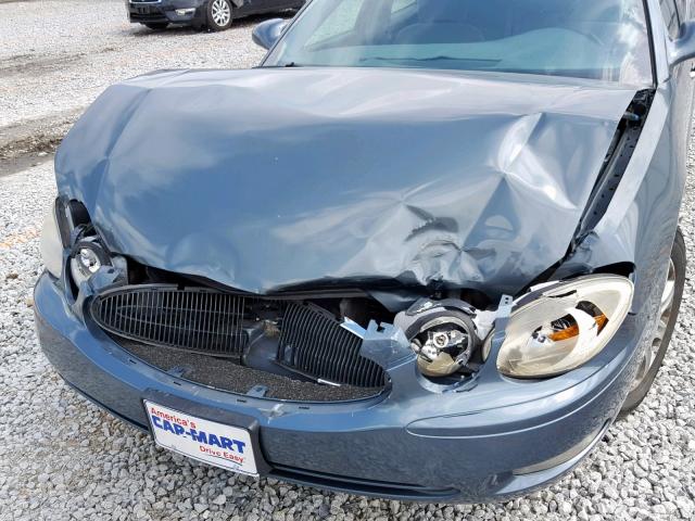 2G4WC582671194385 - 2007 BUICK LACROSSE C BLUE photo 9