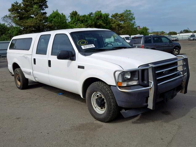 1FTSW30L24EC48195 - 2004 FORD F350 SRW S WHITE photo 1