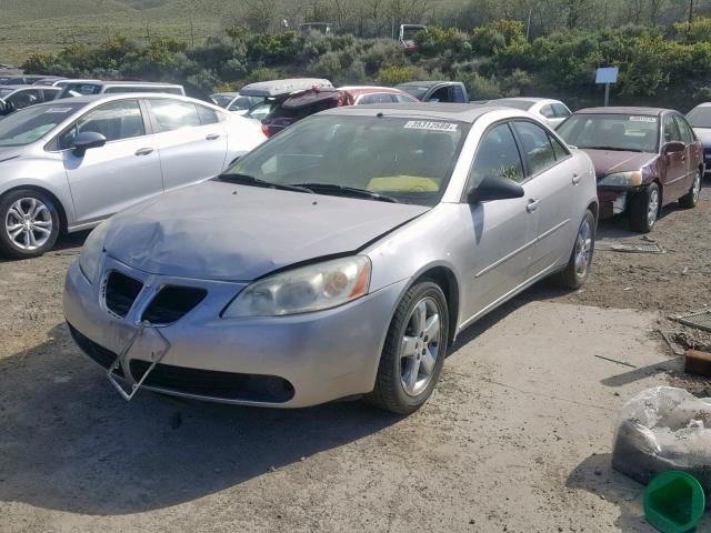 1G2ZH528X54153716 - 2005 PONTIAC G6 GT SILVER photo 2