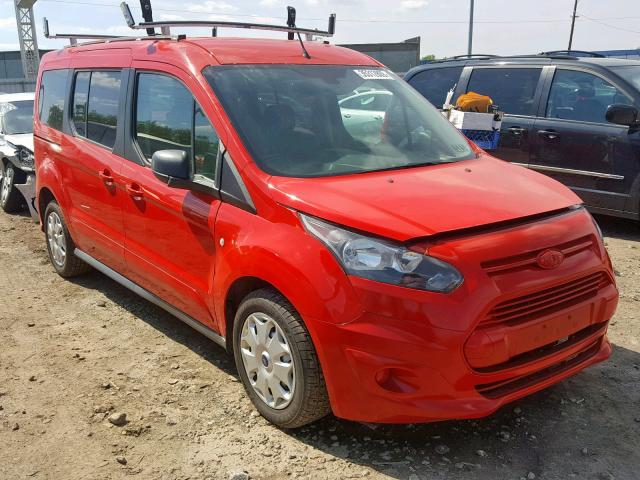 NM0GE9F74E1139975 - 2014 FORD TRANSIT CO RED photo 1