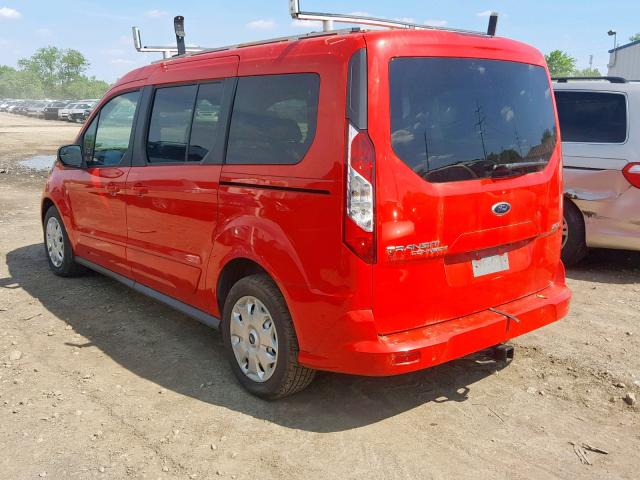 NM0GE9F74E1139975 - 2014 FORD TRANSIT CO RED photo 3