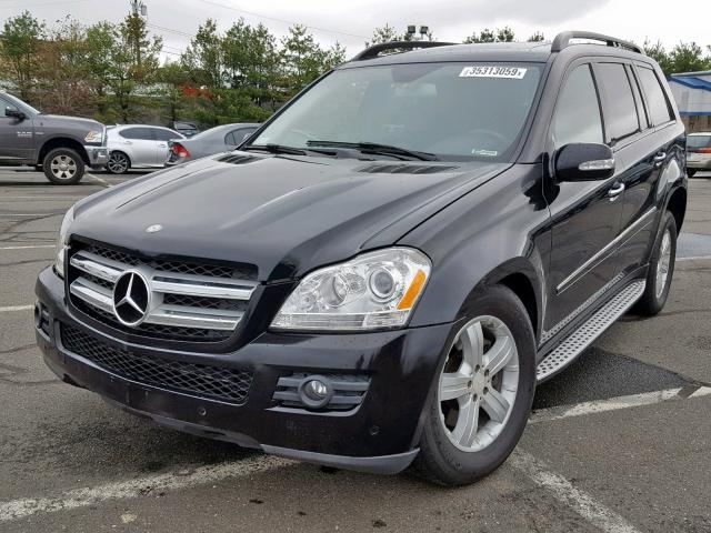 4JGBF71E38A366370 - 2008 MERCEDES-BENZ GL 450 4MA BLACK photo 2