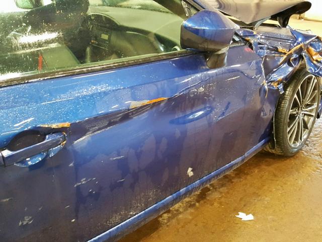 JF1ZNAA16D2722594 - 2013 TOYOTA SCION FR-S BLUE photo 9