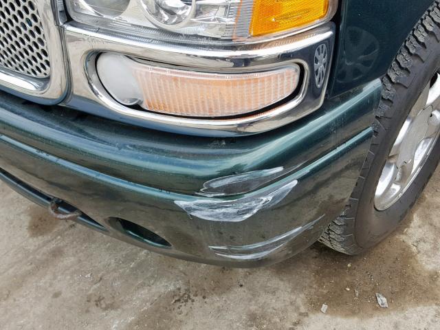 1GKEK63U73J232177 - 2003 GMC YUKON DENA GREEN photo 10