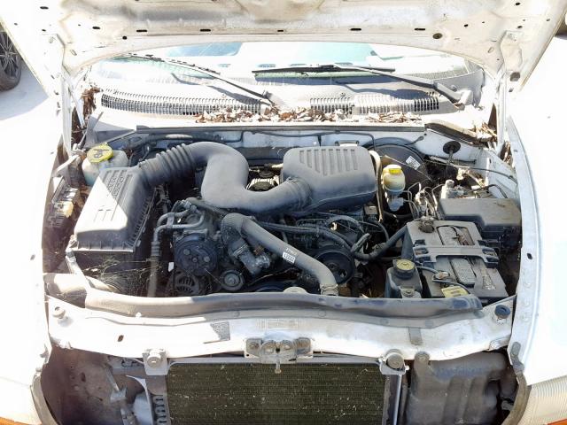 1B7FL26PXVS252531 - 1997 DODGE DAKOTA WHITE photo 7