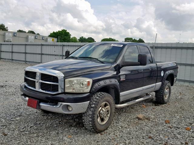 3D7KS28C77G719688 - 2007 DODGE RAM 2500 S BLACK photo 2