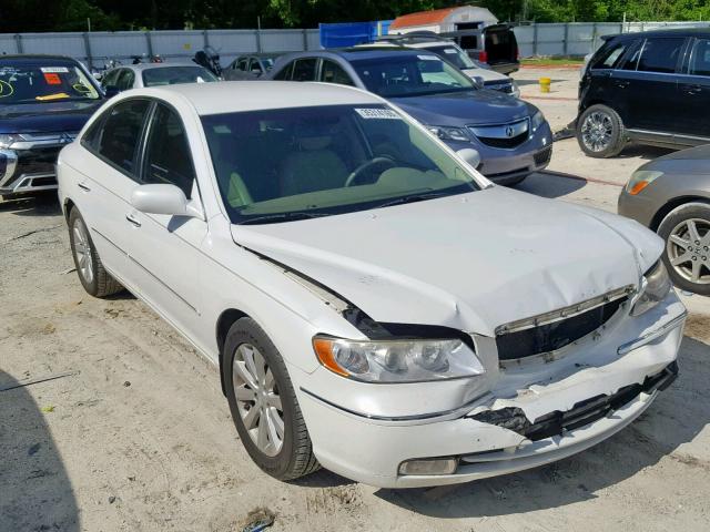 KMHFC46D09A349276 - 2009 HYUNDAI AZERA GLS WHITE photo 1