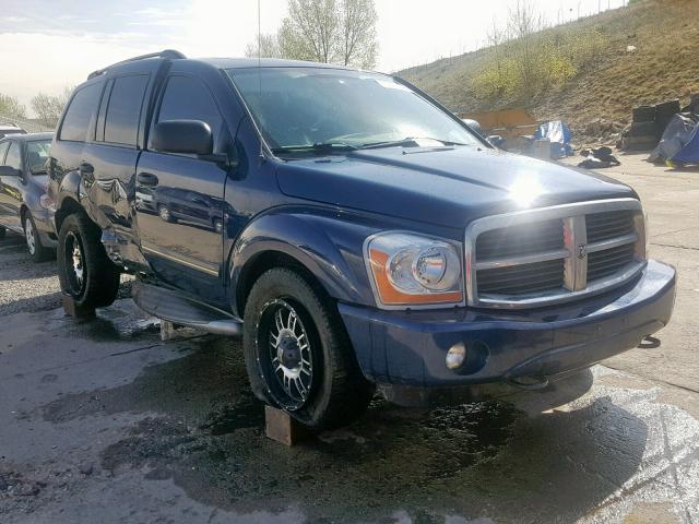 1D8HB58266F158589 - 2006 DODGE DURANGO LI BLUE photo 1