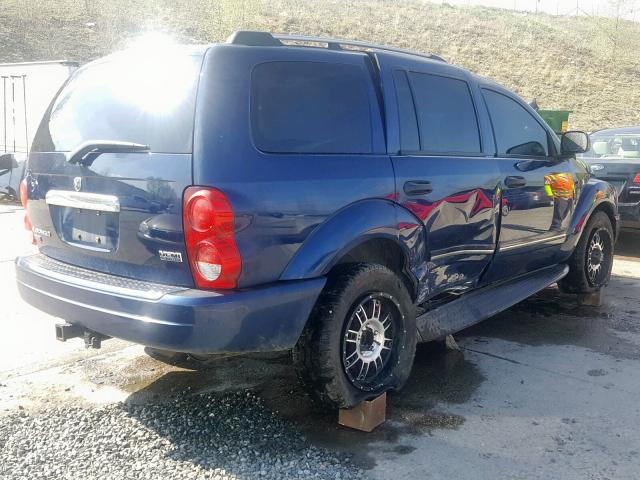 1D8HB58266F158589 - 2006 DODGE DURANGO LI BLUE photo 4