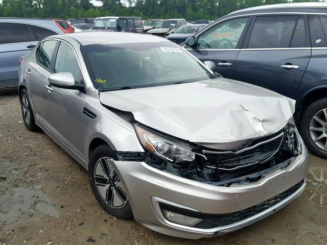 KNAGM4AD9C5017881 - 2012 KIA OPTIMA HYB SILVER photo 1