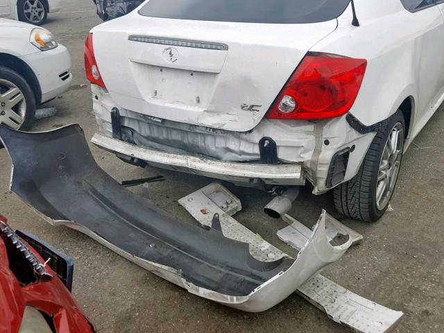 JTKDE177650040711 - 2005 TOYOTA SCION TC 白色 照片 9