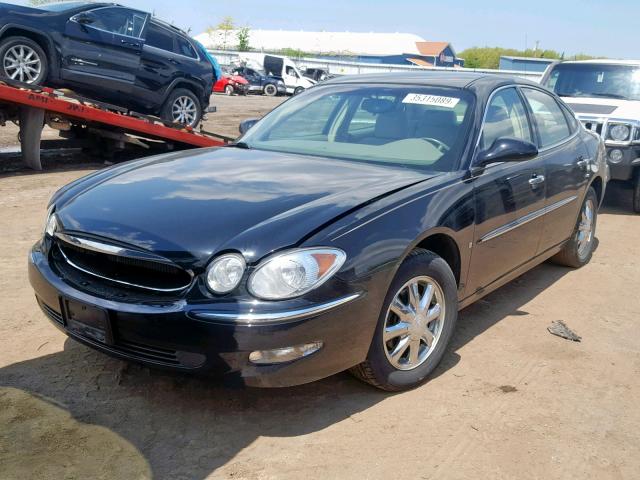 2G4WD582261164358 - 2006 BUICK LACROSSE C BLACK photo 2