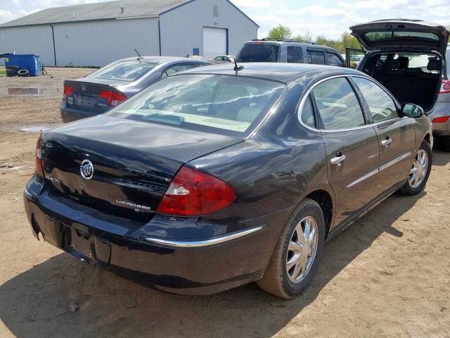 2G4WD582261164358 - 2006 BUICK LACROSSE C BLACK photo 4