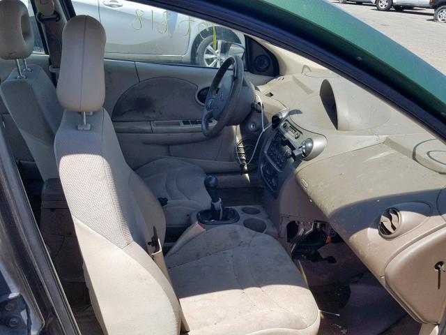 1G8AZ54FX4Z102262 - 2004 SATURN ION LEVEL 绿色 照片 5