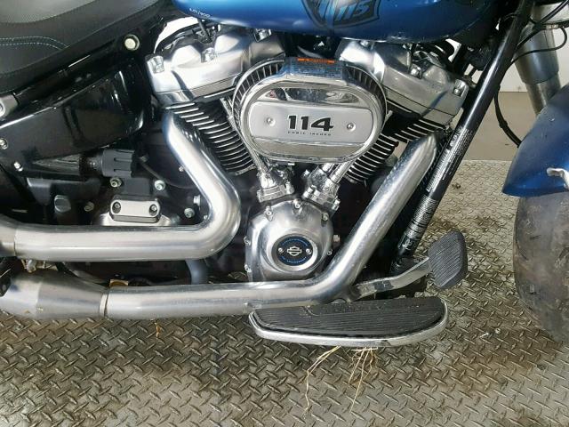 1HD1YSK36JC053655 - 2018 HARLEY-DAVIDSON FLFBS 115T BLUE photo 7