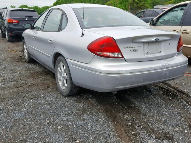 1FAFP56U36A243694 - 2006 FORD TAURUS SEL SILVER photo 3