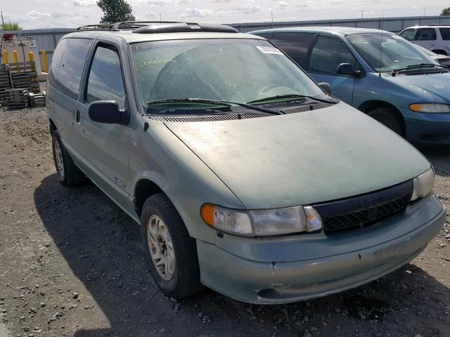 4N2DN1111VD831939 - 1997 NISSAN QUEST XE TEAL photo 1