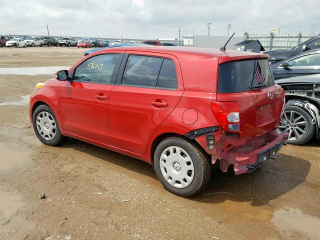 JTKKU10479J046690 - 2009 TOYOTA SCION XD BURGUNDY photo 3