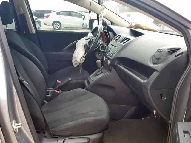 JM1CW2BL9E0176034 - 2014 MAZDA 5 SPORT SILVER photo 5