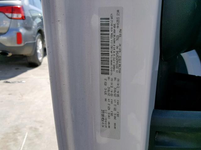 3C6TRVAG2FE507548 - 2015 RAM PROMASTER 白色 照片 10