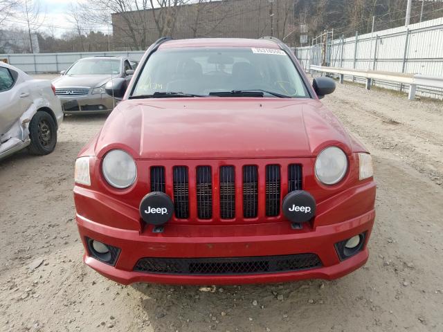 1J8FF47WX7D391423 - 2007 JEEP COMPASS  photo 9