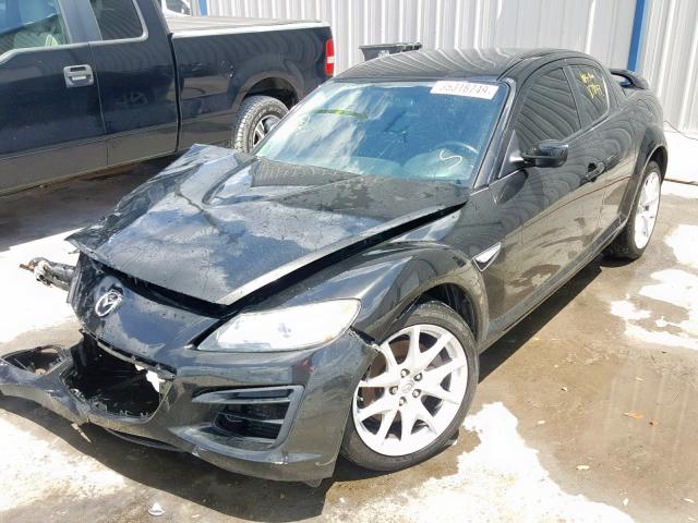 JM1FE1RP1B0405028 - 2011 MAZDA RX8 BLACK photo 2