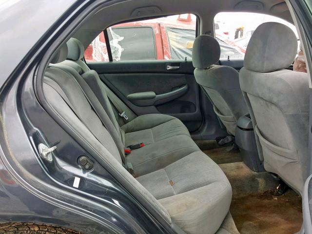 1HGCM56465A195033 - 2005 HONDA ACCORD LX GRAY photo 6