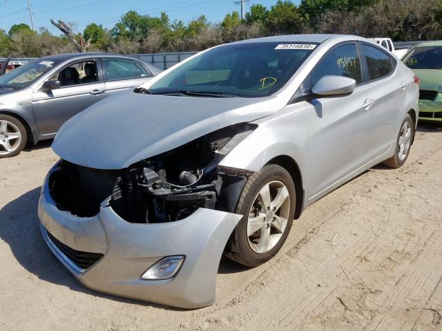 KMHDH4AE2DU634982 - 2013 HYUNDAI ELANTRA GLS  photo 2