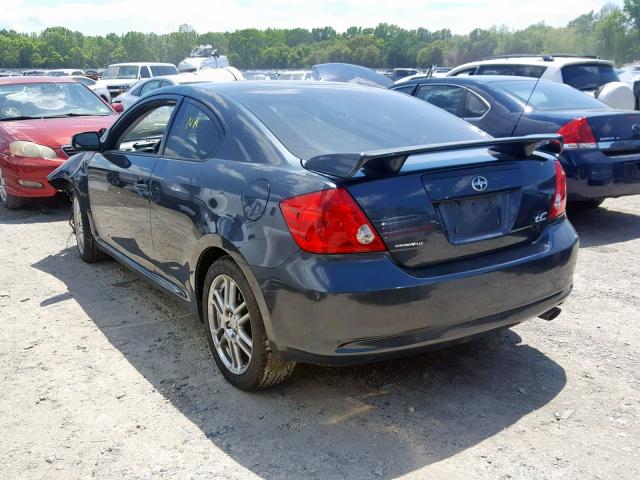 JTKDE177470215198 - 2007 TOYOTA SCION TC ნაცრისფერი ფოტო 3