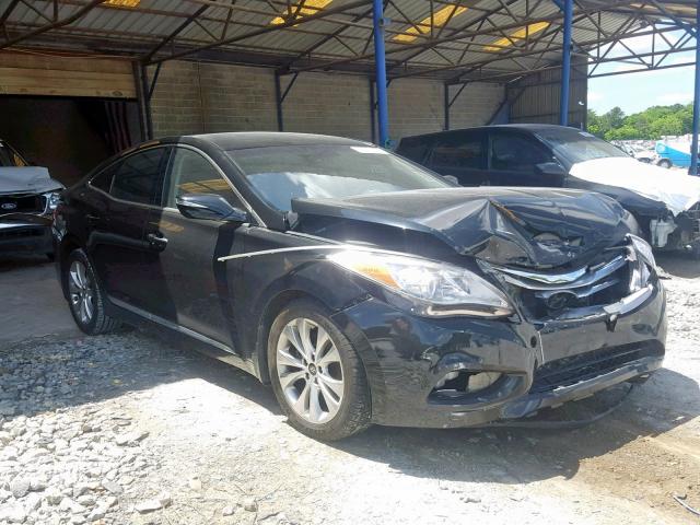 KMHFG4JGXDA227264 - 2013 HYUNDAI AZERA BLACK photo 1