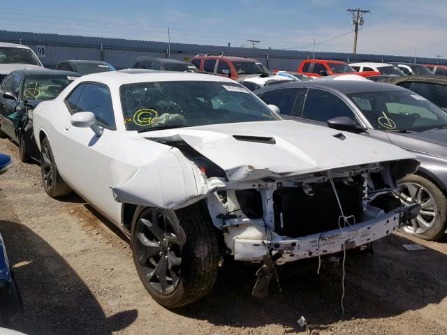 2C3CDZAG2JH258863 - 2018 DODGE CHALLENGER WHITE photo 1