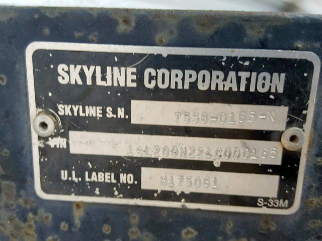 1SL200N221C000165 - 2001 SKYLINE LAYTON  WHITE photo 10