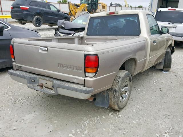 1FTYR10D62PB52800 - 2002 FORD RANGER GOLD photo 4