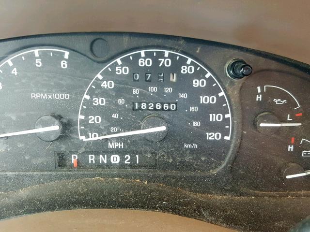 1FTYR10D62PB52800 - 2002 FORD RANGER GOLD photo 8