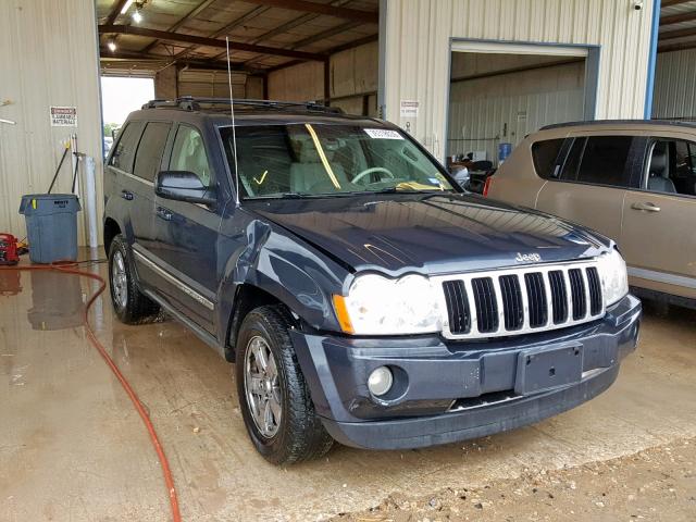 1J8HR58P87C533626 - 2007 JEEP GRAND CHER BLUE photo 1